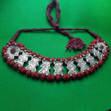 Load image into Gallery viewer, Afghan Kuchi Choker Necklace
