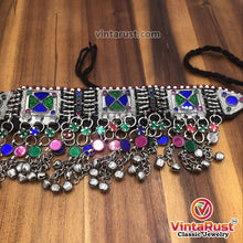 Load image into Gallery viewer, Bohemian Light Weight Multicolor Choker Necklace With Bells
