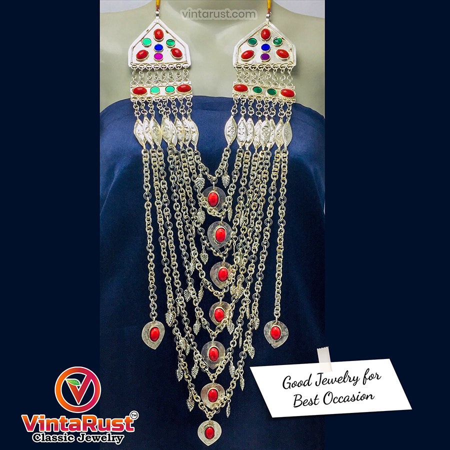 Vintage Multilayer Massive Bib Necklace