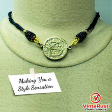 Load image into Gallery viewer, Tribal Golden Coin Choker jeweler Set
