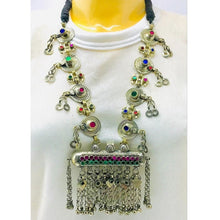 Load image into Gallery viewer, Amulet Style Pendant Necklace With Bells
