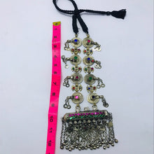 Load image into Gallery viewer, Amulet Style Pendant Necklace With Bells
