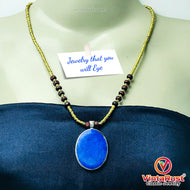 Beaded Statement Necklaces With Pendant Stone