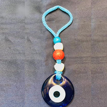 Load image into Gallery viewer, Blue Evil Eye Handmade Pendant
