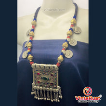 Load image into Gallery viewer, Bohemian Necklace With Golden Beads and Coins
