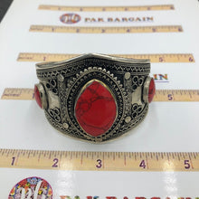 Load image into Gallery viewer, Ethnic Tribal Stone Adjustable Handcuff Bracelet
