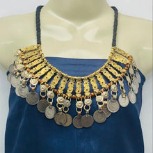 Load image into Gallery viewer, Vintage Coins Choker Necklace
