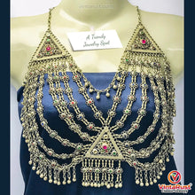 Load image into Gallery viewer, Ethnic Handmade Kuchi Bib Necklace
