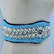 Load image into Gallery viewer,  Belly Dance Belt Beaded Belt With Shells
