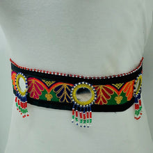 Load image into Gallery viewer, Handmade Embroidered Work Belly Belt
