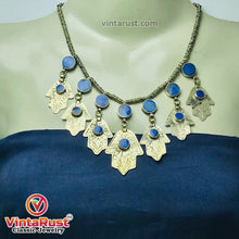 Load image into Gallery viewer, Handmade Lapis Choker Necklace
