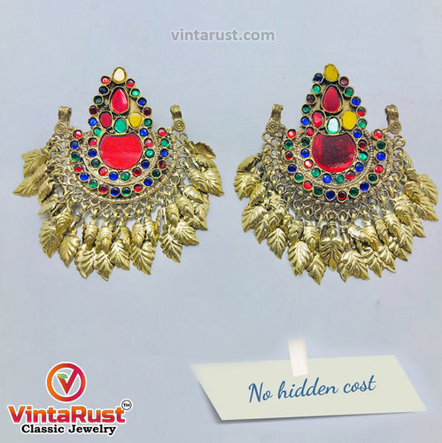  Handmade Massive Multicolor Earring