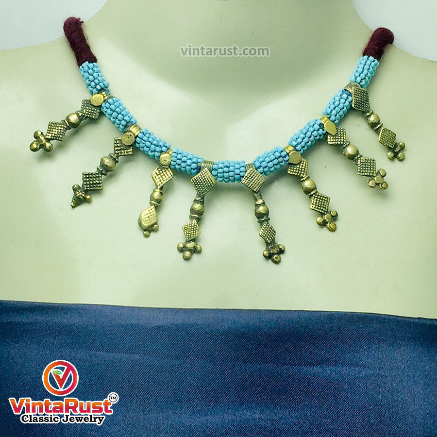 Handmade Tribal Vintage Choker Necklace