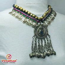 Load image into Gallery viewer, Handmade Turkman Necklace With Tassels
