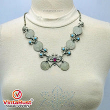 Load image into Gallery viewer, Handmade Vintage Coins Choker With Beads
