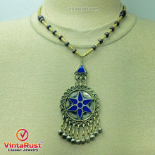 Load image into Gallery viewer, Handmade Beaded Chain Vintage Pendant Necklace

