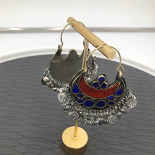 Load image into Gallery viewer, Hoop Style Ethnic Bali Earrings
