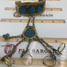 Load image into Gallery viewer, Vintage Slave Bracelet, Bracelet with Rings
