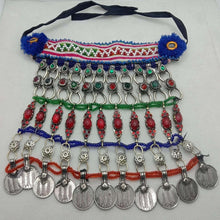 Load image into Gallery viewer, Multilayer Coins Choker Necklace With Beads, Glass Stones and Coins

