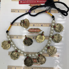 Load image into Gallery viewer, Vintage Coins and Pearls Beads Jewelry Set
