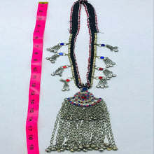 Load image into Gallery viewer, Afghan Tribal Pendant, Vintage Kuchi Pendant Necklace, Ethnic Afghan Jewelry
