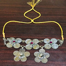 Load image into Gallery viewer, Vintage Silver Kuchi Coins Choker Necklace
