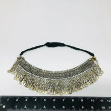 Load image into Gallery viewer, Silver Kuchi Vintage Choker Necklace With Tassels
