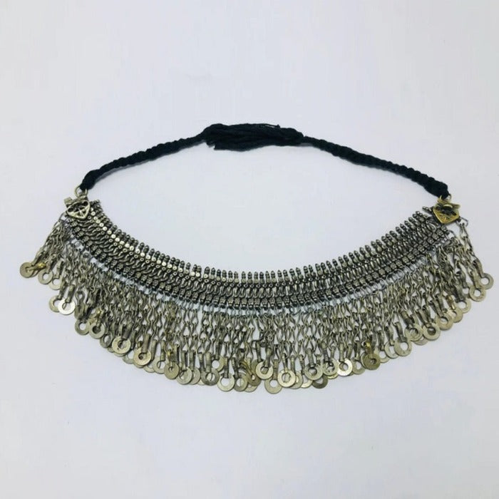 Vintage Choker Necklace with Tassels