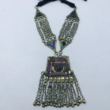 Load image into Gallery viewer, Vintage Kuchi Classic Pendant With Dangling Bells
