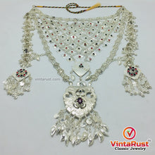 Load image into Gallery viewer, Massive Silver Kuchi Bib Necklace
