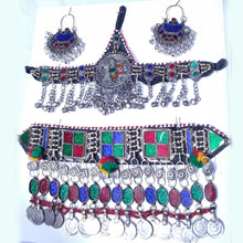 Load image into Gallery viewer, Handmade Multicolor Kuchi Jewelry Set
