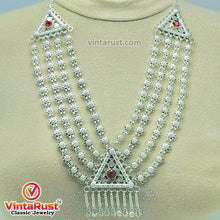 Load image into Gallery viewer, Multilayer Bib Necklace With Pendant
