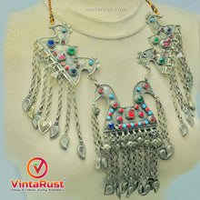Load image into Gallery viewer, Vintage Necklace With Three Pendants
