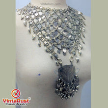 Load image into Gallery viewer, Oversized Silver Kuchi Massive Necklace
