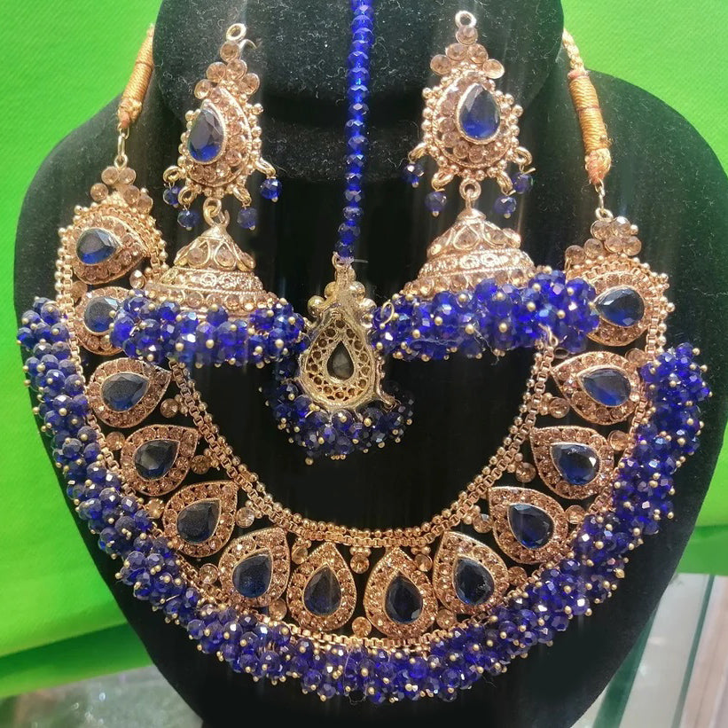 Traditional Indian Style Bridal Jewelry Set