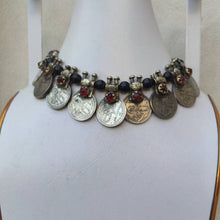 Load image into Gallery viewer, Traditional Handmade Vintage Coins Choker
