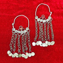 Load image into Gallery viewer,  Tribal Antique Earrings With Long Tassels
