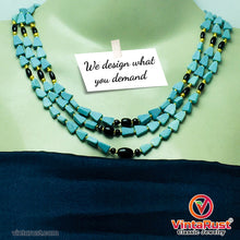 Load image into Gallery viewer, Tribal Multilayers Western Beaded Necklace
