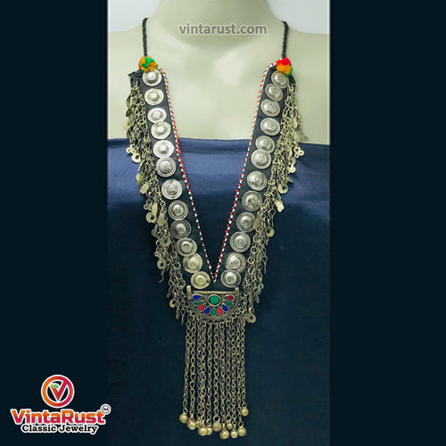 Tribal Boho Nomadic Necklace With Bells