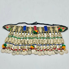 Load image into Gallery viewer, Massive Tribal Fish Ethnic Multicolor Choker Necklace
