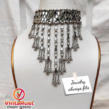 Load image into Gallery viewer, Tribal Mirror Choker Necklace, Ethnic Choker Necklace For Women
