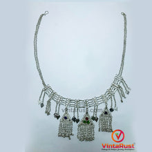 Load image into Gallery viewer, Tribal SIlver Kuchi Pendant Belly Chain
