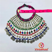 Load image into Gallery viewer, Tribal Vintage Multicolor Choker Necklace
