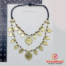 Load image into Gallery viewer, Tribal Vintage Two Layers Coins Necklace
