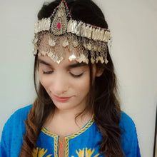 Load image into Gallery viewer, Turkmen Teardrop Matha Patti Headpiece
