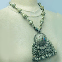 Load image into Gallery viewer, Vintage Kuchi Tribal Pendant Necklace
