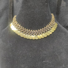 Load image into Gallery viewer, Tribal Vintage Golden Coins Choker Necklace
