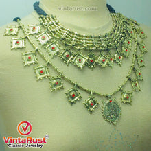 Load image into Gallery viewer, Vintage Golden Two Coins Necklaces Jewelry Set
