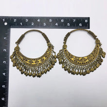 Load image into Gallery viewer, Handmade Earring  with Golden Chaandbaliyaan
