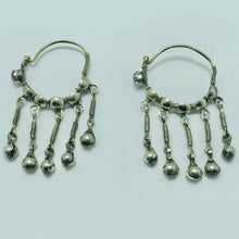 Load image into Gallery viewer, Vintage Hoop Earrings With Long Bells
